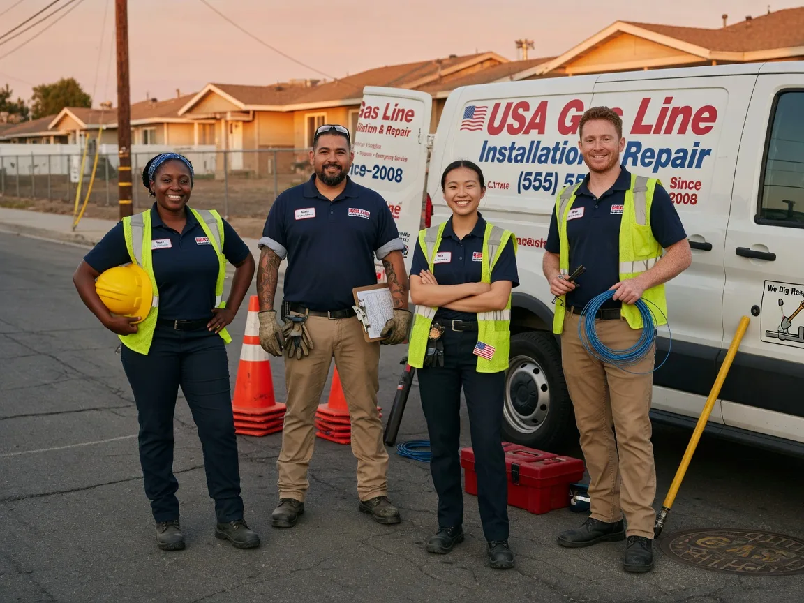 Gas Line Installation company in Ceresco, MI